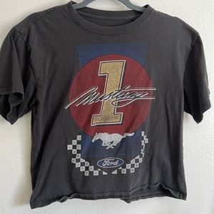 Ford Mustang Vintage Crop Tee